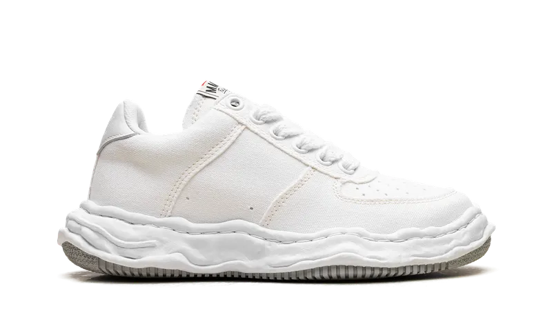 Maison Mihara Yasuhiro Wayne OG Sole Canvas Low “WHITE” (A10FW720-WHT)