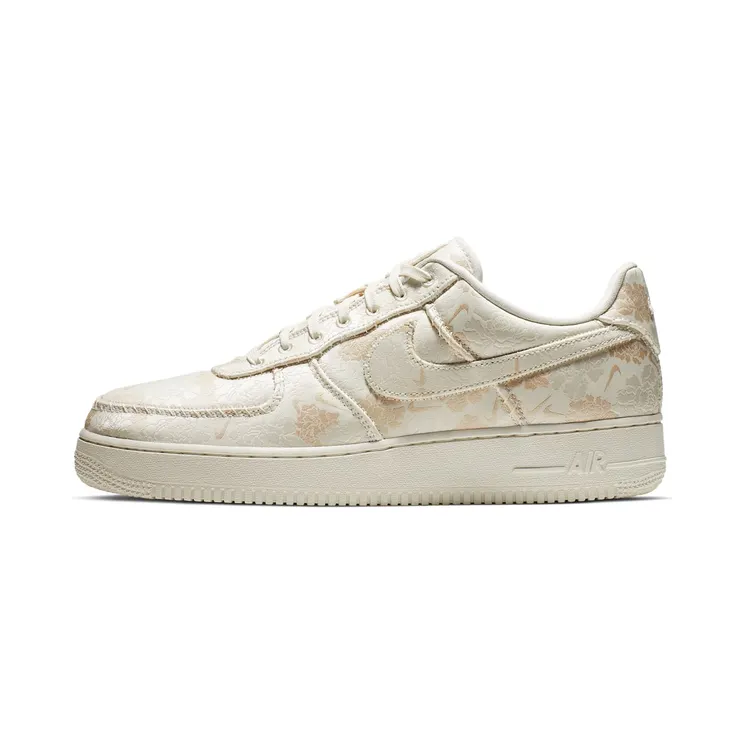 Nike Air Force 1 Low Satin Floral Pale Ivory