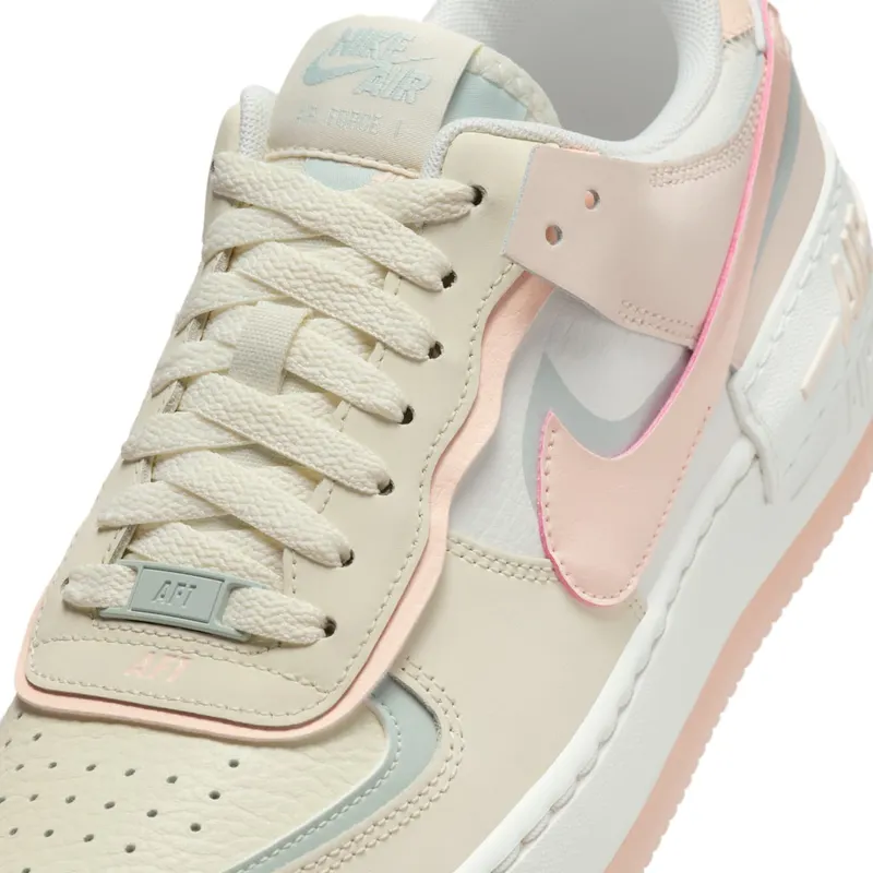 Nike Air Force 1 Low Shadow Coconut Milk Crimson Tint (DZ1847-105)