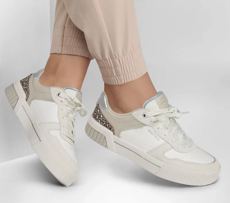 Skechers Jade – Lustrous Luxury Sneaker White