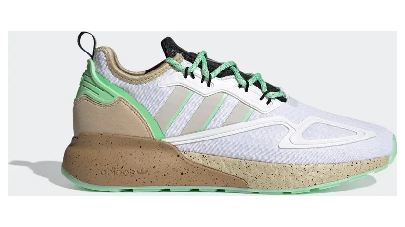 Adidas Star Wars x ZX 2K Boost ‘Mudhorn’ Cloud White/Glory Mint/Core Black (GZ2760)