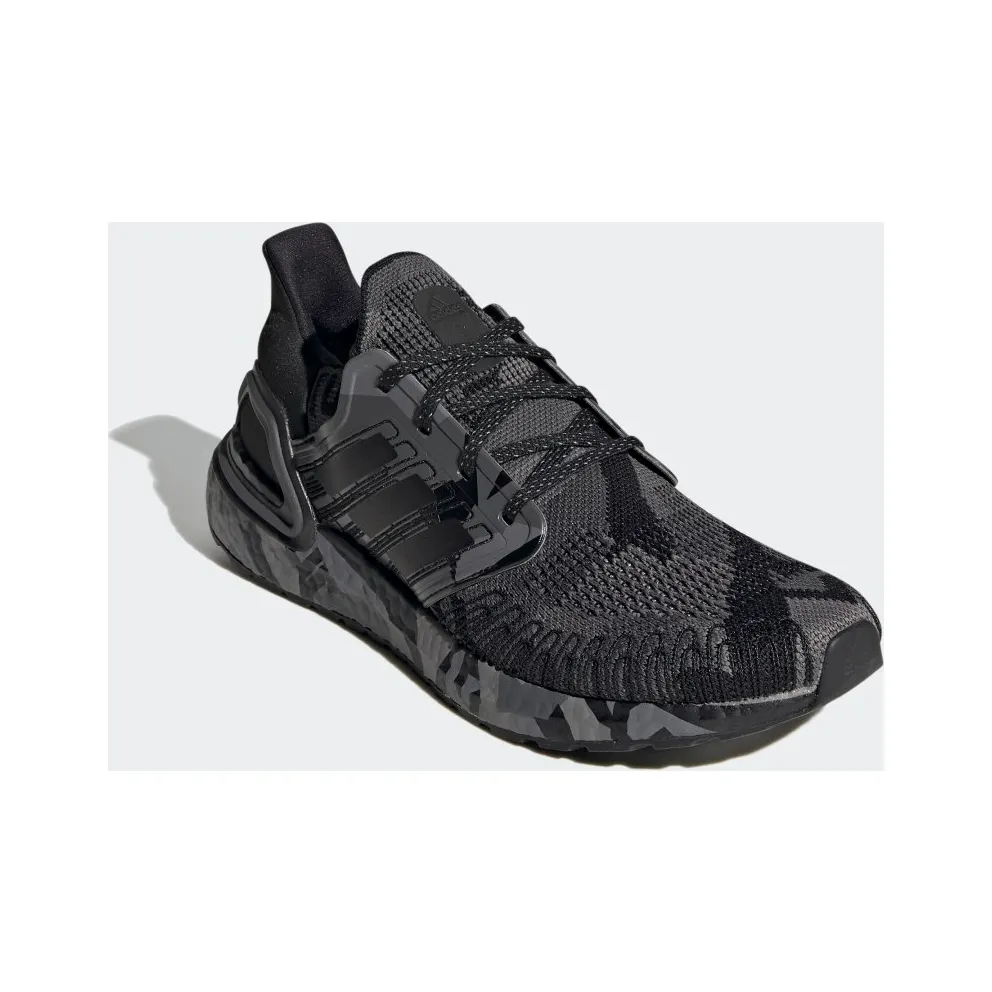 adidas Ultra Boost 20 Geometric Black Grey Core Black/Core Black/Grey Four (FV8329)