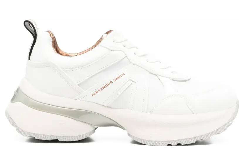 Alexander Smith Victoria leren sneakers – Wit (VIW1082TWT)