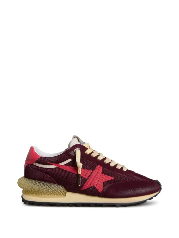 Golden Goose Marathon Mesh-Sneakers mit Sternen – Rot (GWF00684F007842)