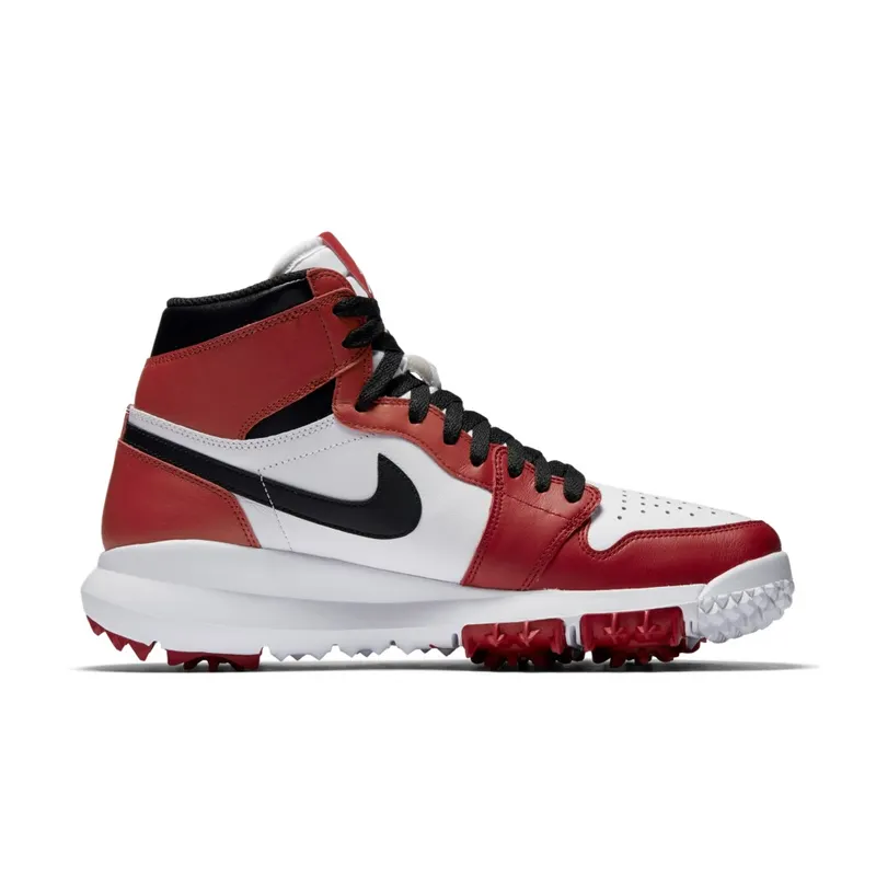 Jordan  1 Retro Golf Cleat Chicago White/Black-Varsity Red (917717-100)
