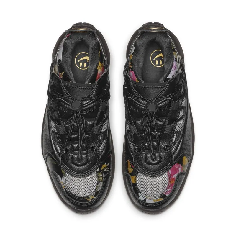 Nike Air Swoopes 2 Floral (W) Black/Black-Metallic Gold (917592-002)
