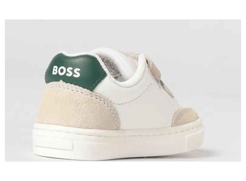 Boss Leather Sneakers White (J5282610P) (2)