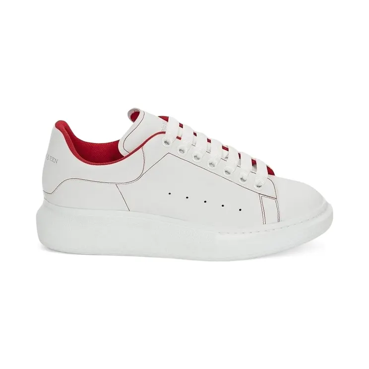 Alexander McQueen Oversized White Lust Red (682425 W4RJ1 9676)