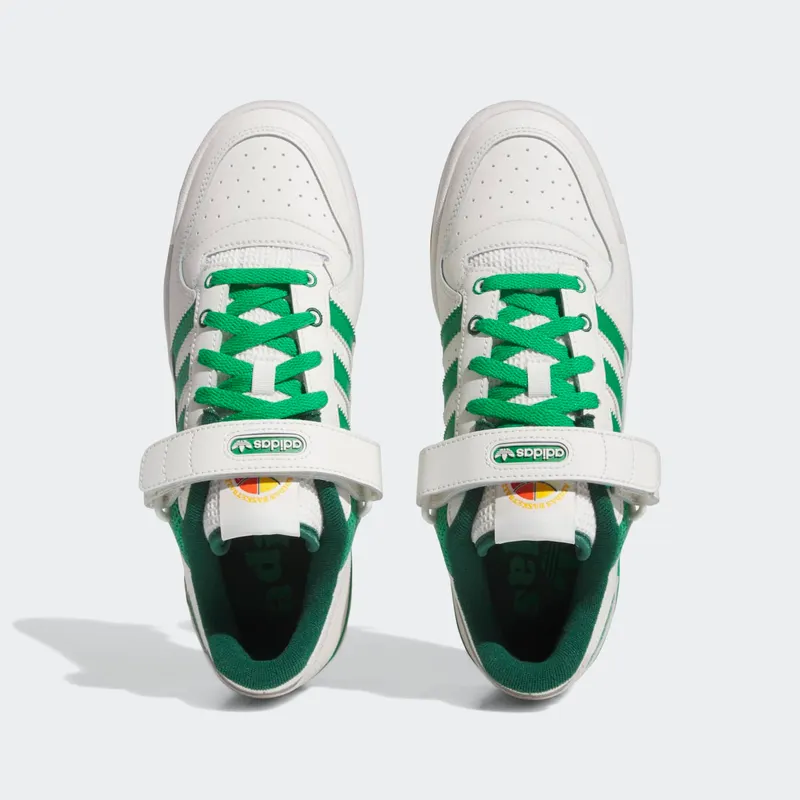 adidas Forum Low Cloud White / Green / Gum (IE7175)