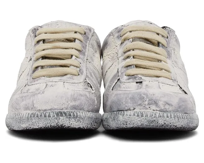 Maison Margiela White Paint Replica H1532 Blk/W (S58WS0109 P3642) (2)