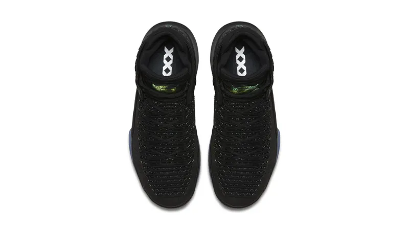 Jordan Air XXXII Black Cat Black/Multi-Color-Metallic Silver (AA1253-003)