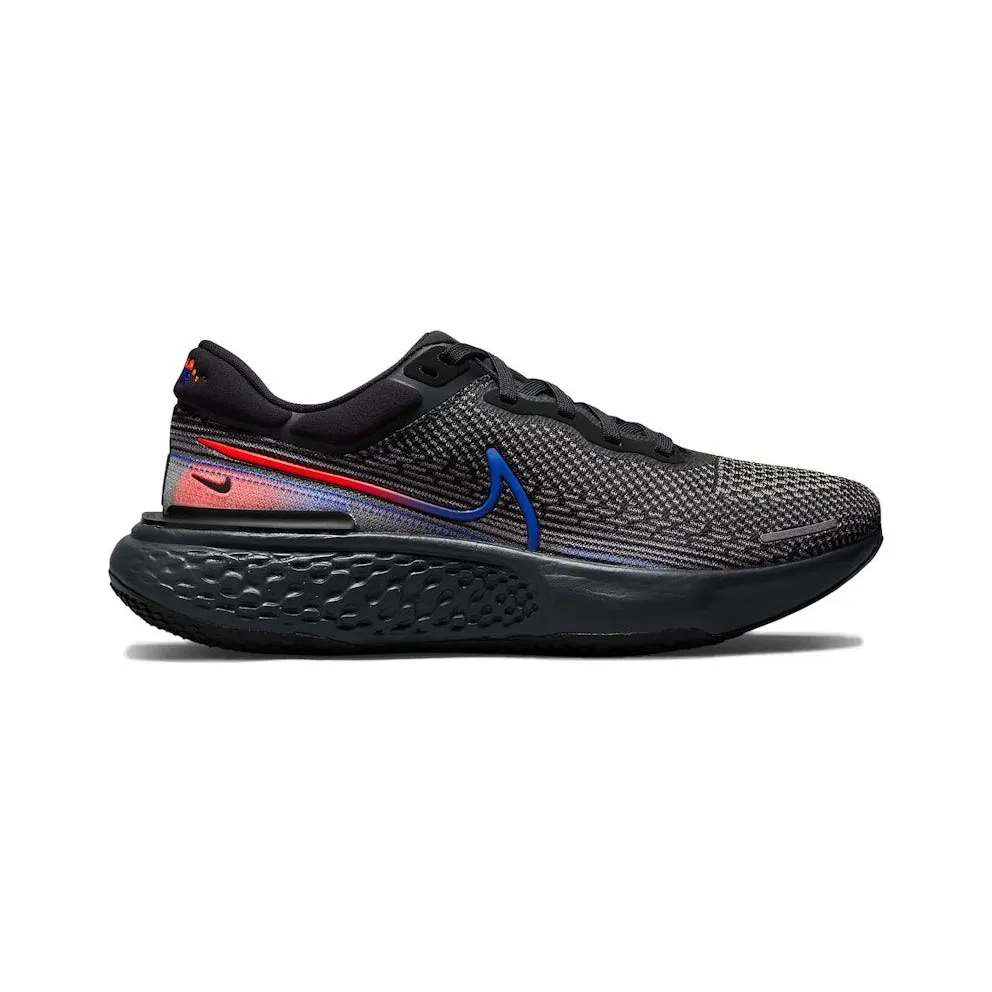 Nike ZoomX Invincible Run Flyknit Black Bright Crimson Racer Blue (DO6382-001)