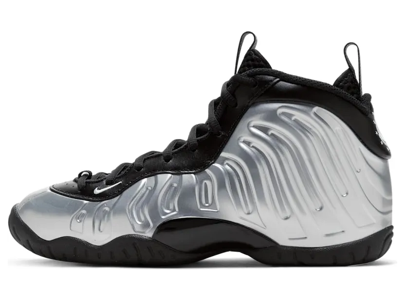 Nike Little Posite One’Chrome’ GS Chrome/Black/Laser Crimson/White (CN5268-001)