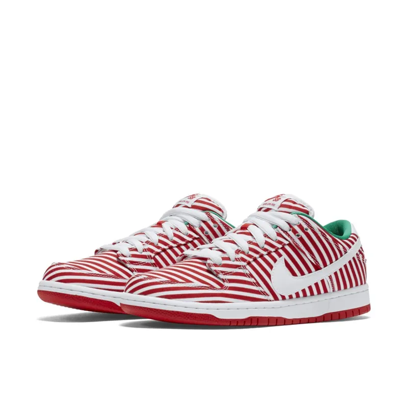 Nike SB Dunk Low Candy Cane Challenge Red/Stadium Green-White (313170-613)