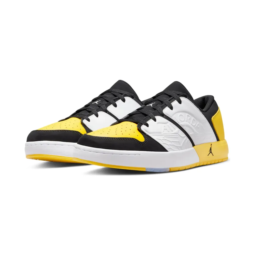 Jordan Nu Retro 1 Low Black Tour Yellow White (DV5141-017)