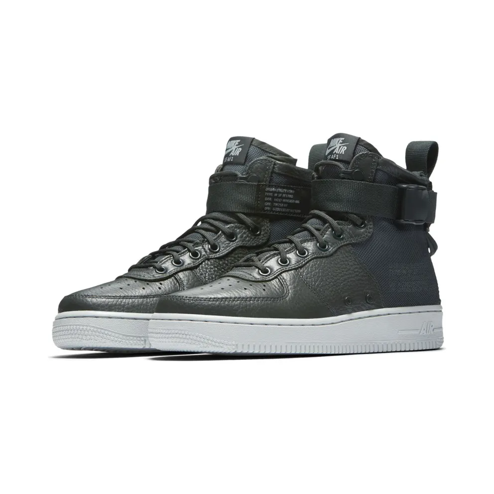 Nike SF Air Force 1 Mid Outdoor Green (W) Outdoor Green/Outdoor Green-Light Pumice (AA3966-300)