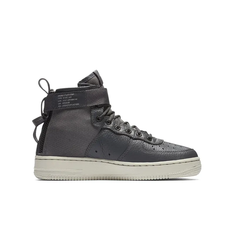 Nike SF Air Force 1 Mid Dark Grey Bone (AJ0424-002)