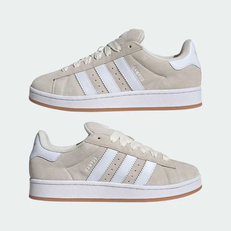Adidas Campus 00s Wonder White / Cloud White / Gum (ID1435)