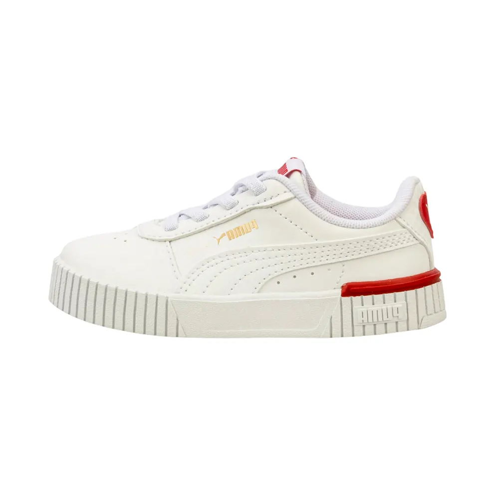 Puma Carina 2.0 Red Thread TD “White / Red” (389748-01)