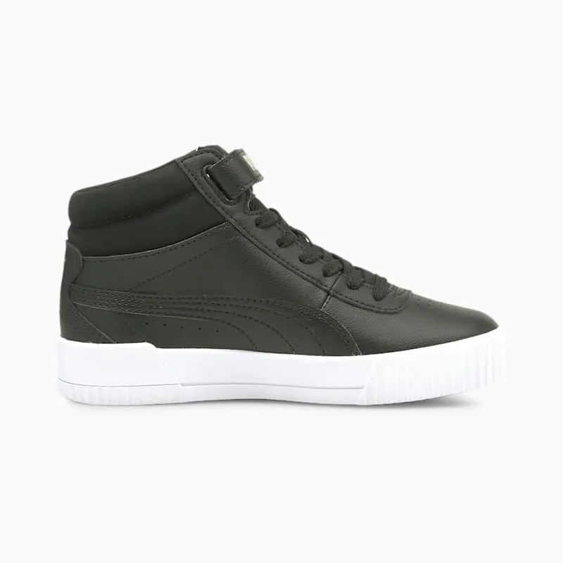 PUMA Carina Mid Youth Black/Black/Gold (374440-03)