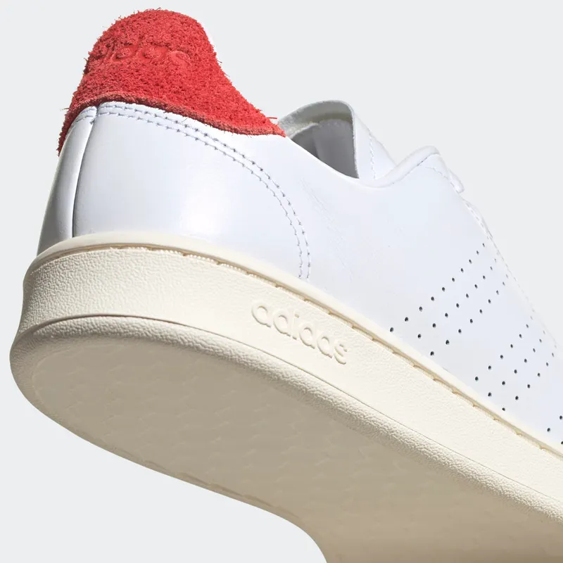 Adidas Advantage Cloud White / Cloud White / Vivid Red (FY8808)