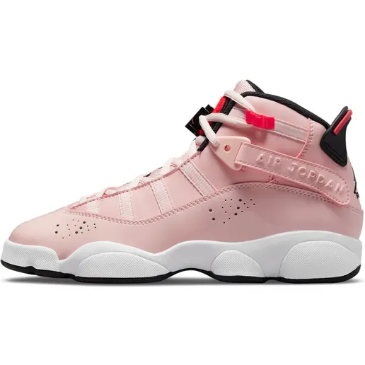Jordan 6 Rings Pink “Atmosphere / Black / White / Infrared 23” (323419-602)