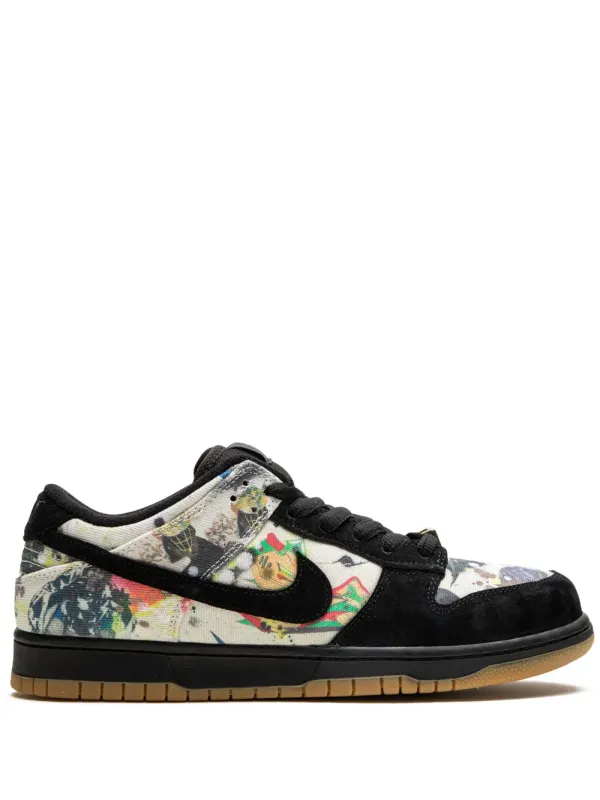 Nike x Supreme SB Dunk Low Rammellzee sneakers – Black (FD8778)