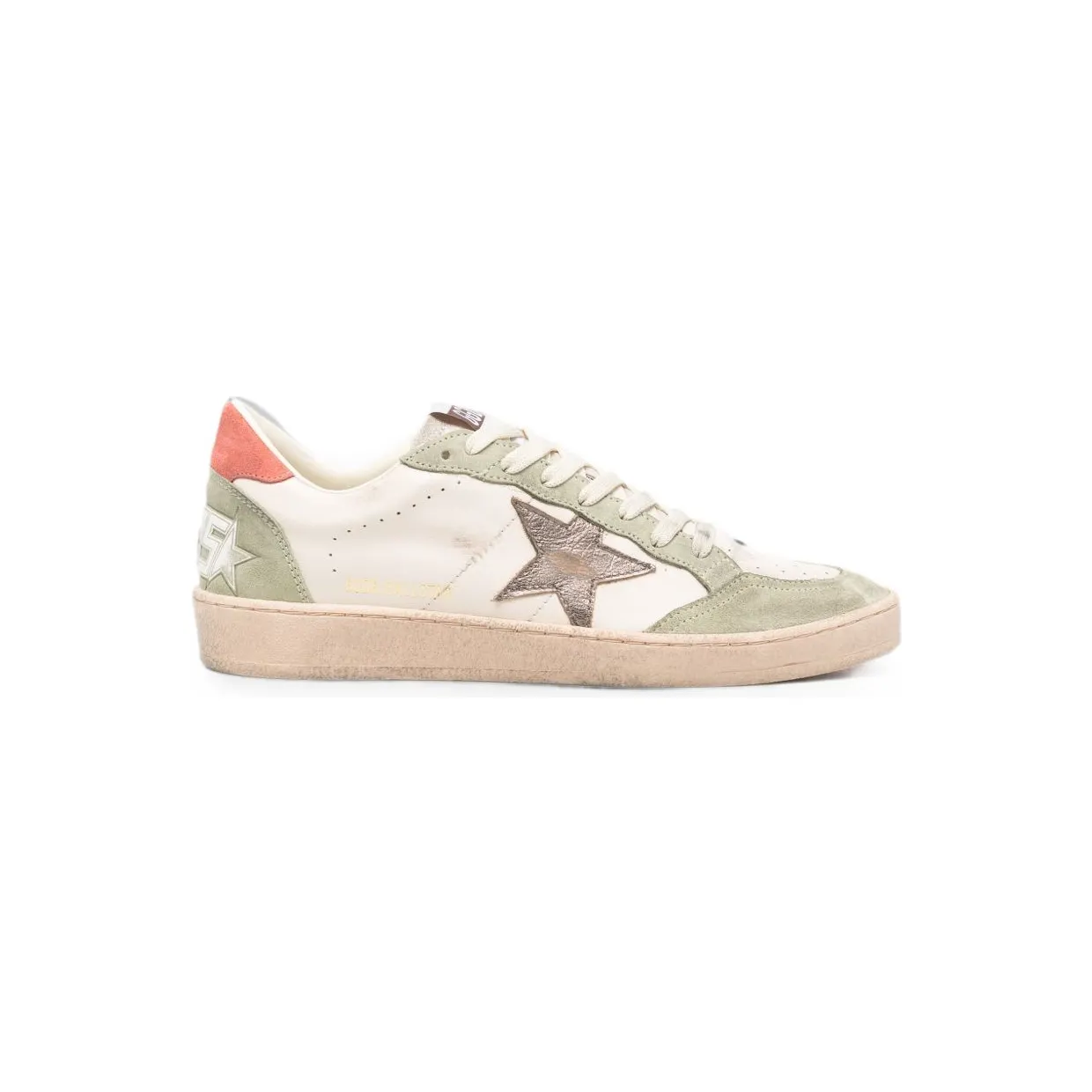 Golden Goose Ball Star Butter Grey/Sage Green Women’s