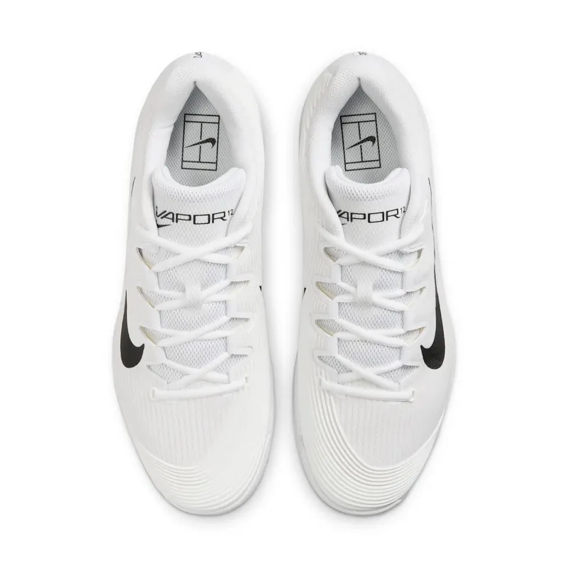 Nike Court Air Zoom Vapor 12 HC White Summit White Black (FV5552-101)