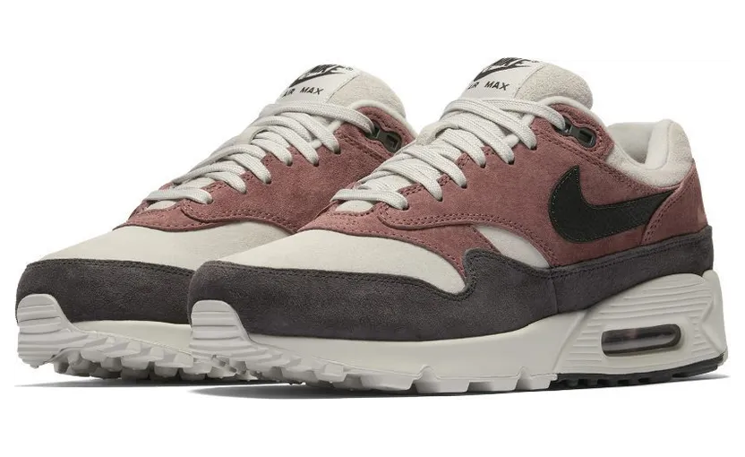 Nike Air Max 90/1 Red Sepia Oil Grey (W)