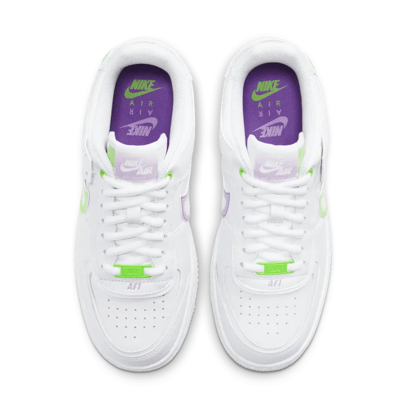 Nike Air Force 1 Shadow White Electric Green (W) (DD9684-100)