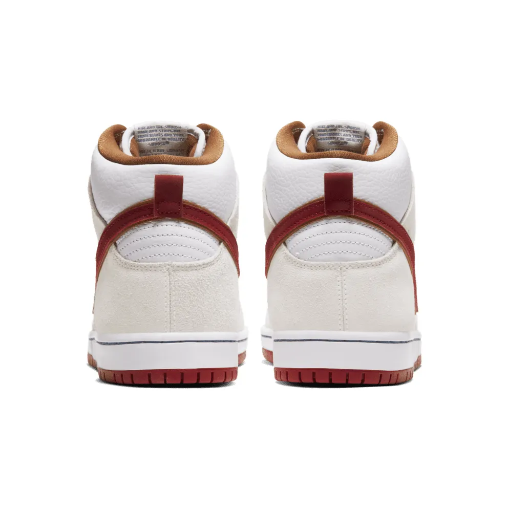 Nike SB Dunk High Sail Bright Crimson Sail/Bright Crimson (CV9499-100)