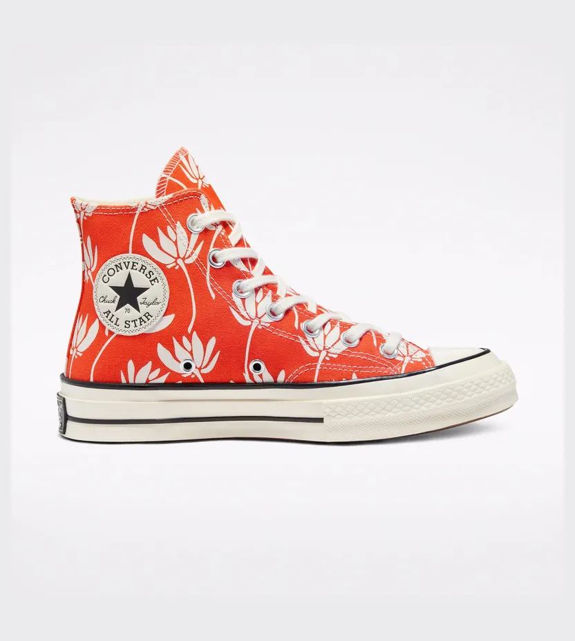 Converse Summer Spirit Chuck 70 High Top Bright Poppy/egret/zwart (571919C)