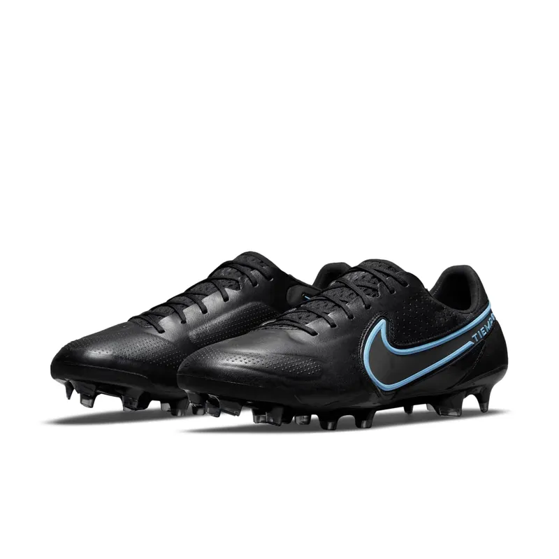 Nike Tiempo Legend 9 Elite FG Black University Blue (CZ8482-004)