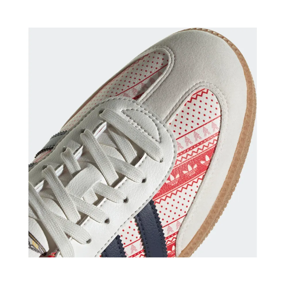 Adidas Samba Vegan Christmas Cloud White / Shadow Navy / Vivid Red (GZ4711)