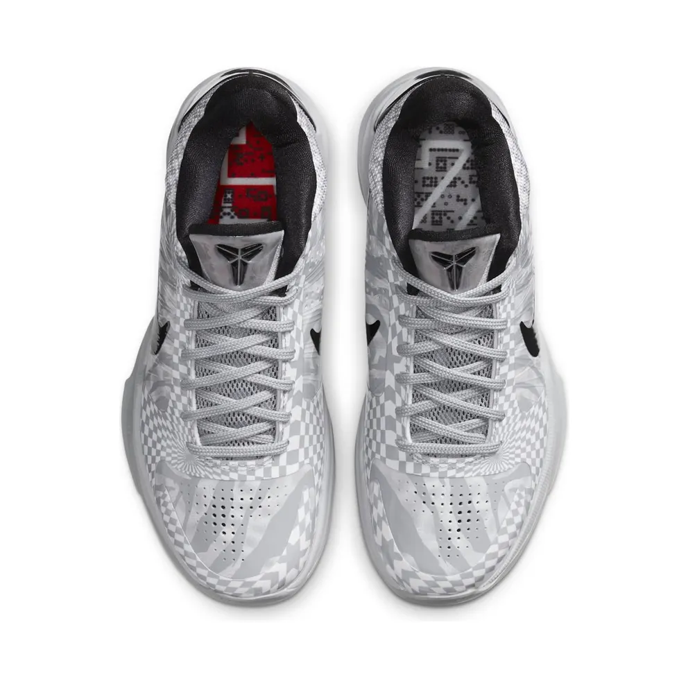 Nike Kobe 5 Protro Zebra PE Wolf Grey/White-Black (CD4991-003)