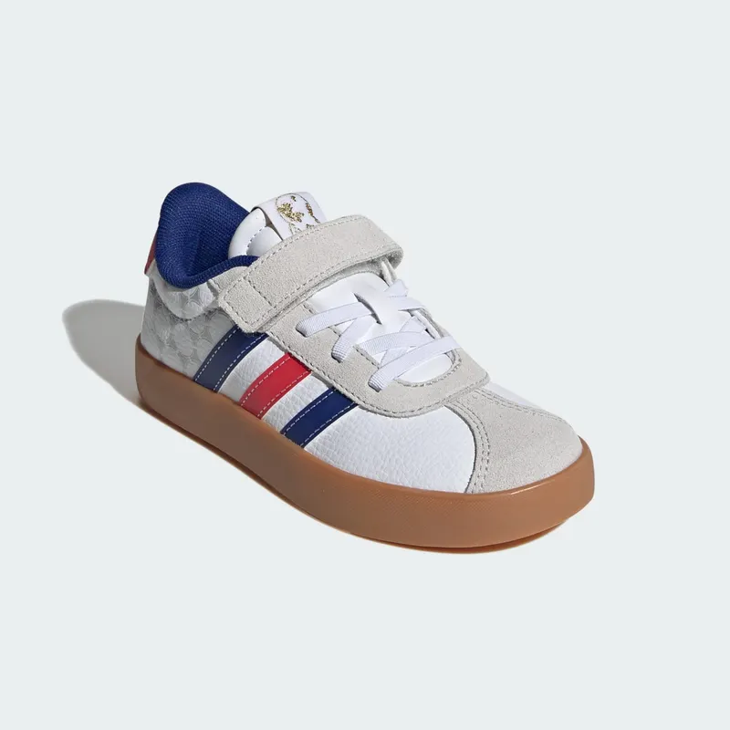 Adidas VL Court 3.0 Kids Cloud White / Pure Ruby / Mystery Ink (KI5707)