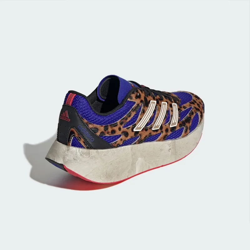 Adidas Adizero Aruku Shoes Core Black / Pure Ruby / Lucid Blue (JR3823)