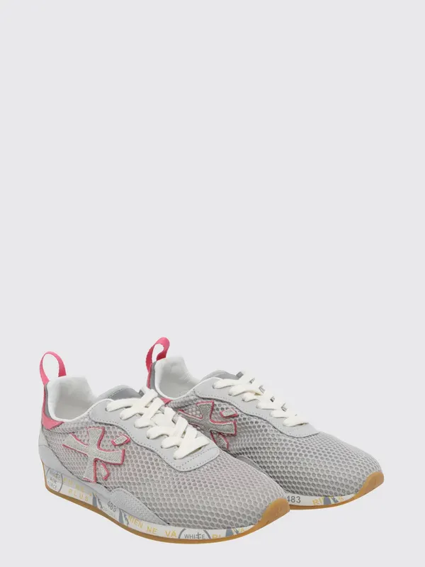 Premiata Mesh and Leather Runsead White (RUNSEAD8108)