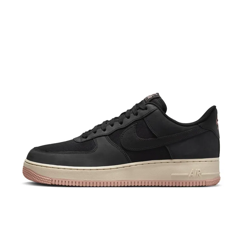 Nike Air Force 1 ’07 LX Black/Red Stardust/Sand Drift/Black (FB8876-001)