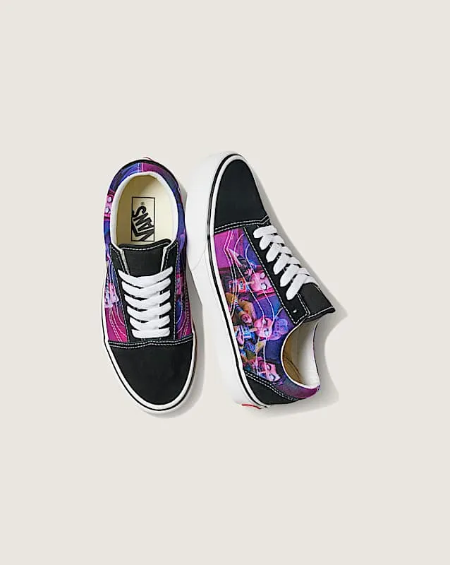 Vans Old Skool KPop Demon Hunters Black Purple (VN000ECUB5P)