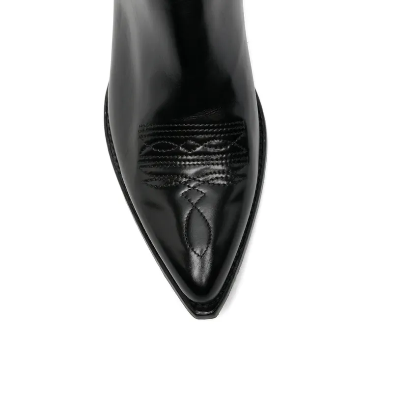 Eraldo Western-style Embroidered “Black” (SUP/U NERO)