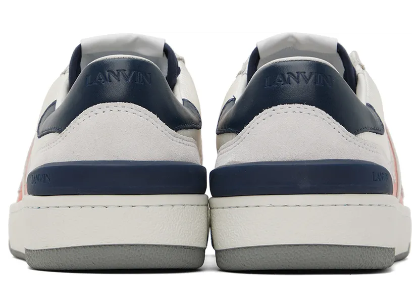 Lanvin Gray & Orange Clay Sneakers (FM-SKDK00-MESU-H22) (2)