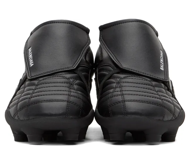 Balenciaga Black Soccer Sneakers (637132-W3BR1) (2)