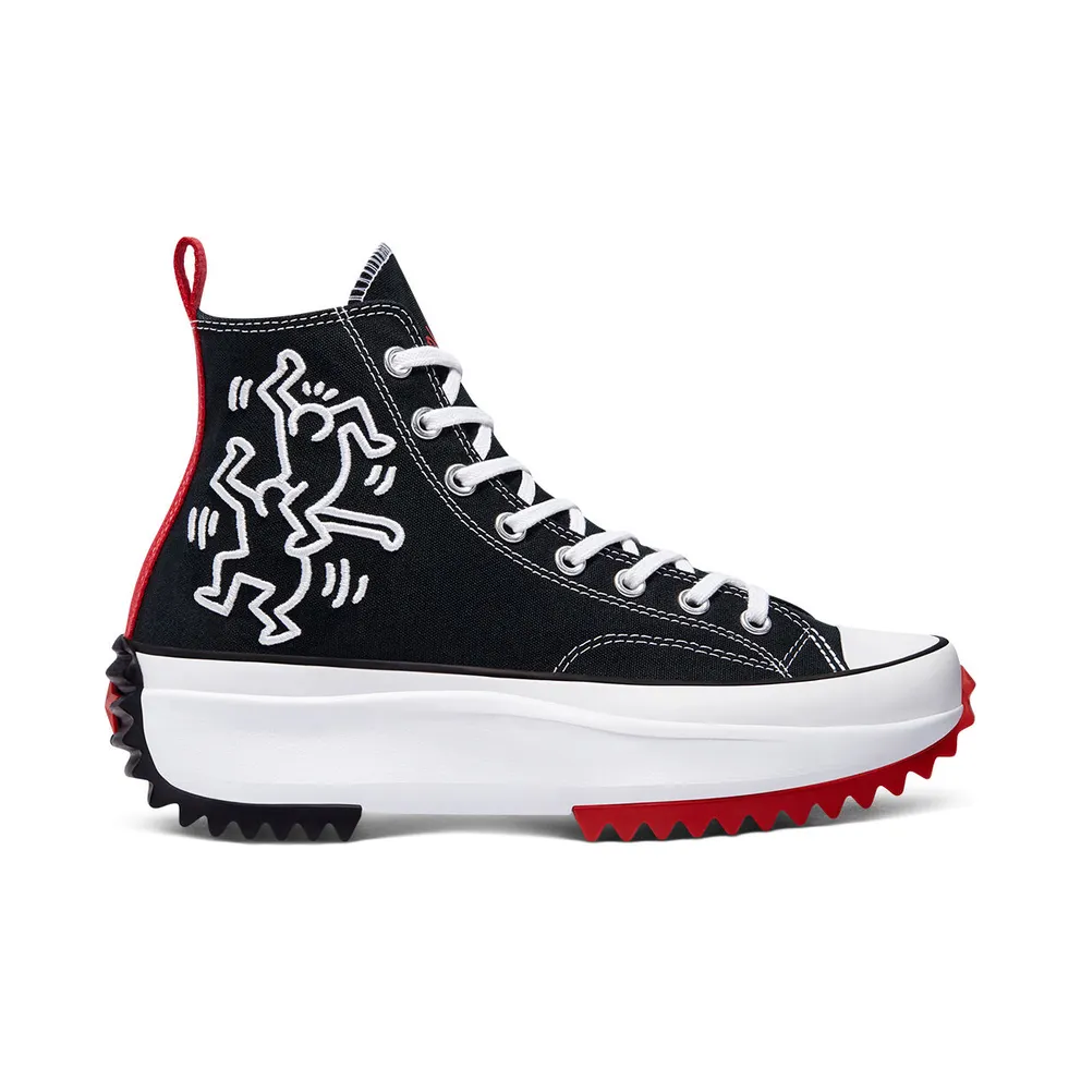 Converse Converse x Keith Haring Run Star Hike High Top Black/White/Red (171859C)