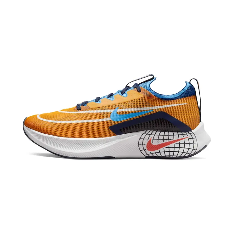Nike Zoom Fly 4 Premium “Light Curry / Dark Obsidian / Summit White / University Blue” (DO9583-700)