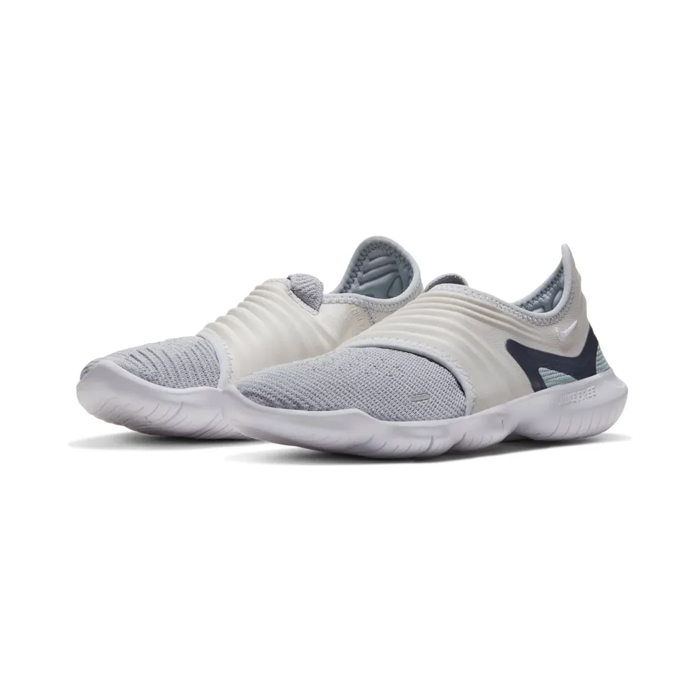 Nike Free RN Flyknit 3.0 Pure Platinum (W) Pure Platinum/Cool Grey (AQ5708-007)