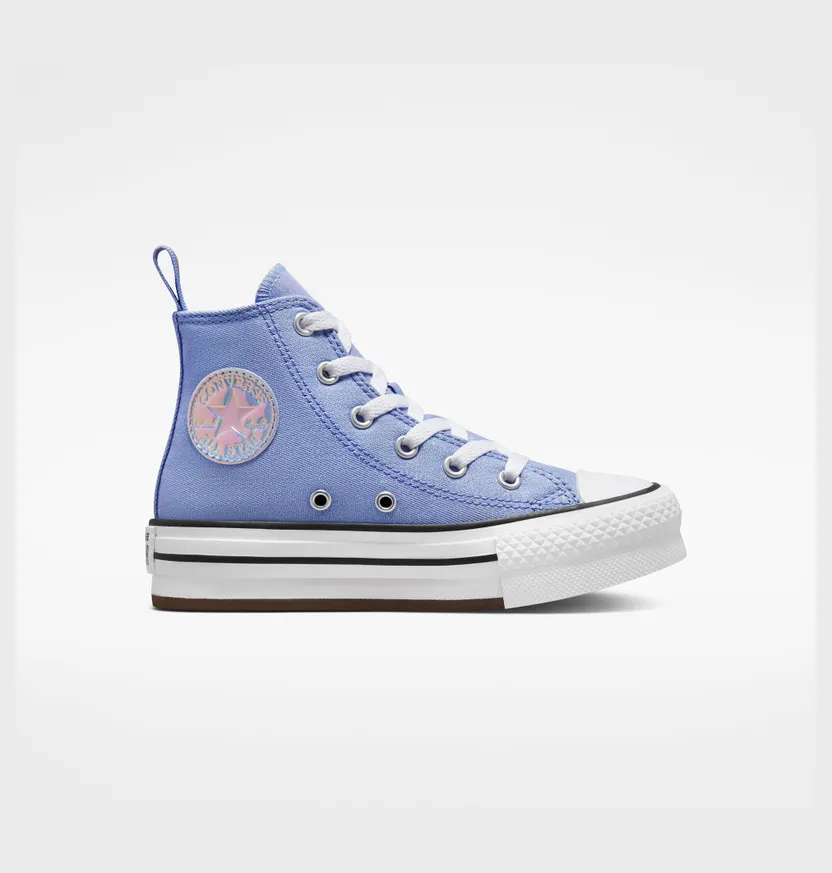 Converse Chuck Taylor All Star EVA Lift Platform Iridescent Ultraviolet/white/black