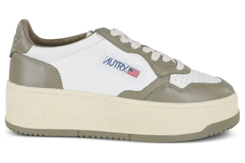 Autry mit Plateau-Absatz “White” (PTLWWB54)