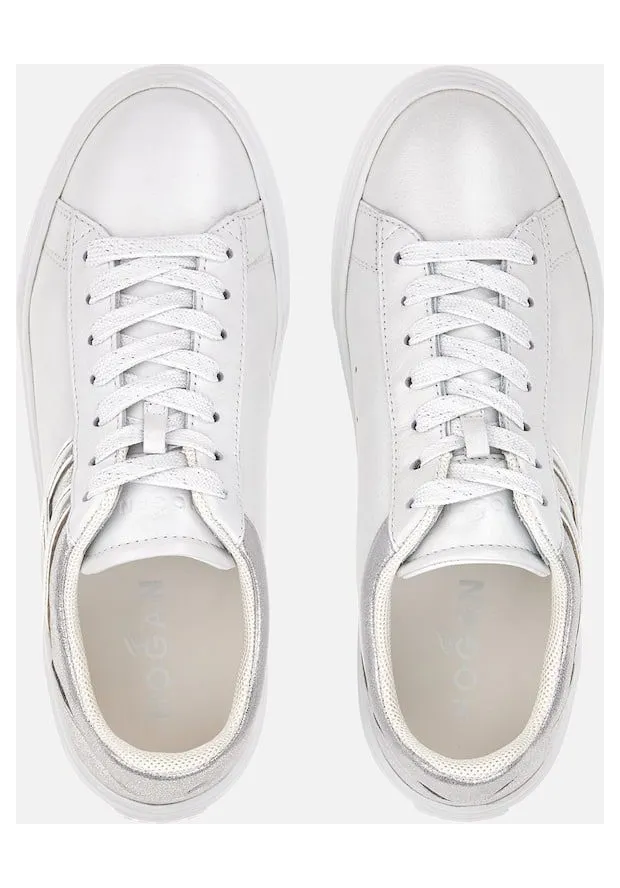 Sneakers Hogan H365 Silver White (HXW3650J971QYT0351) (3)